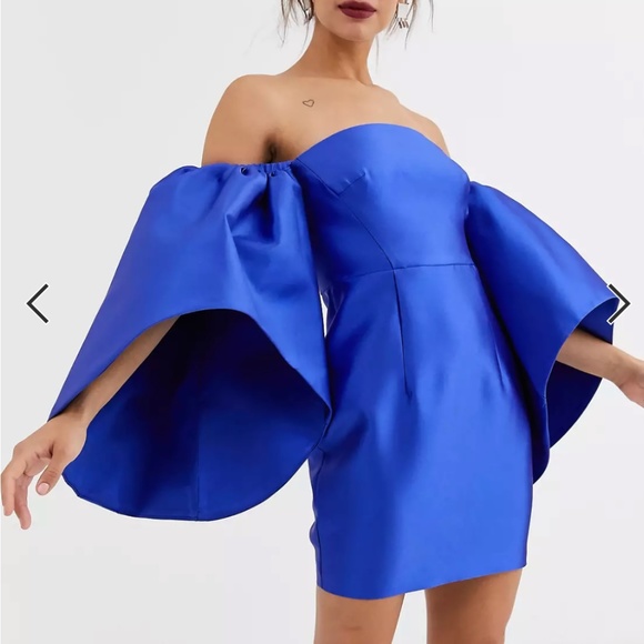 ASOS Dresses & Skirts - Structured Mini Dress with Sleeves
